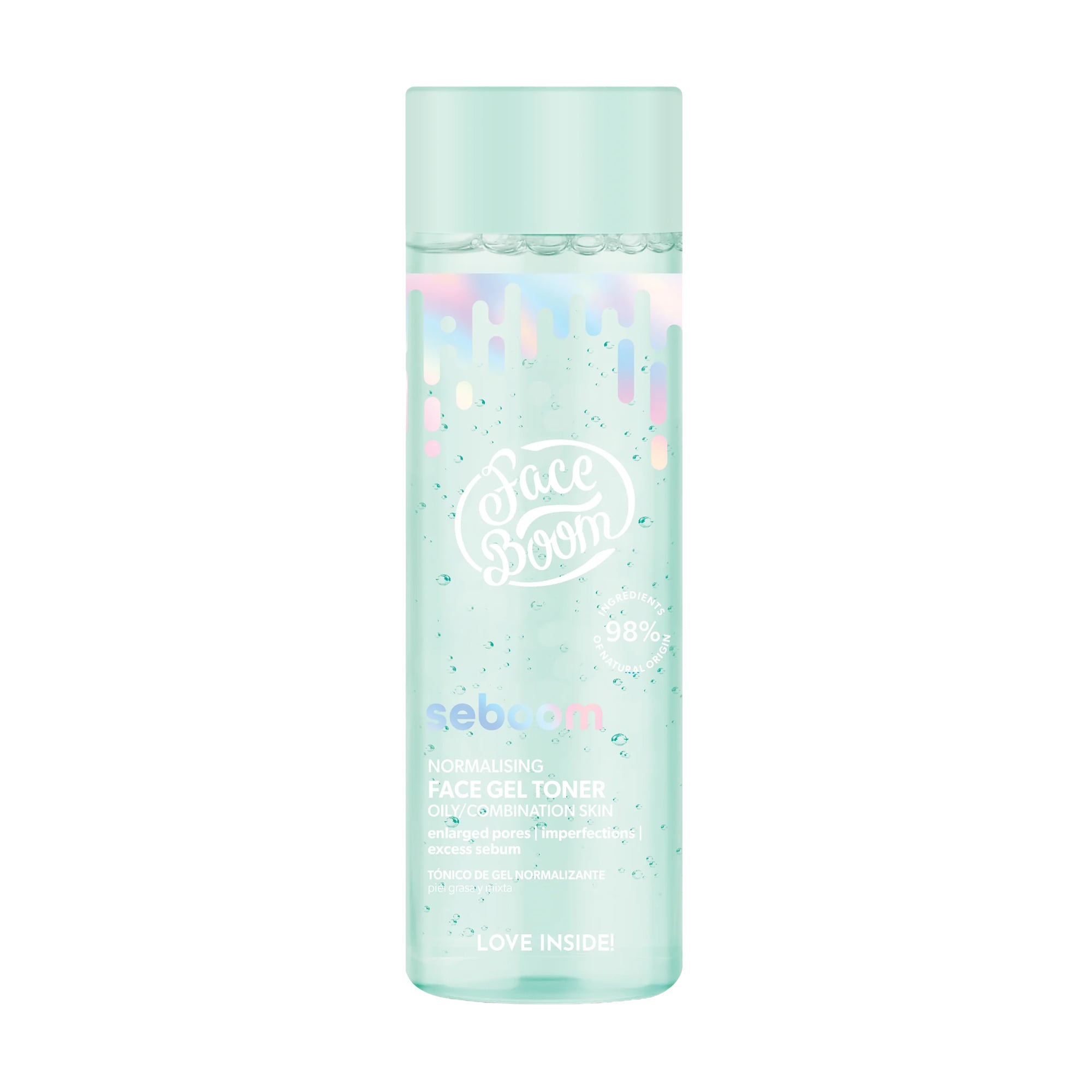 Нормалізувальний гель-тонік для обличчя Face Boom Seboom Normalising Face Gel Toner, 200 мл